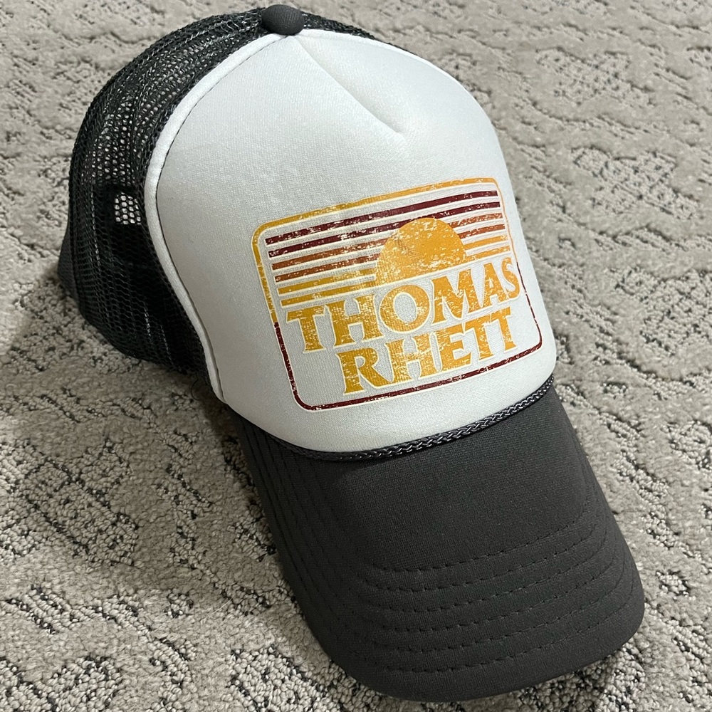 🎸 '19 Thomas Rhett Country Artist Trucker Style Foam String Unworn Snapback Hat